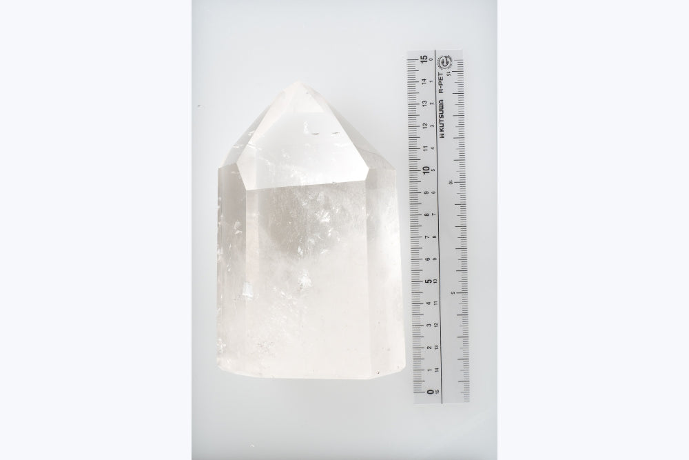 Clear Point Quartz Crystal_CP138_Large_Channeling
