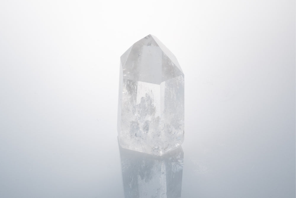 Clear Point Quartz Crystal_CQP1809_Channeling