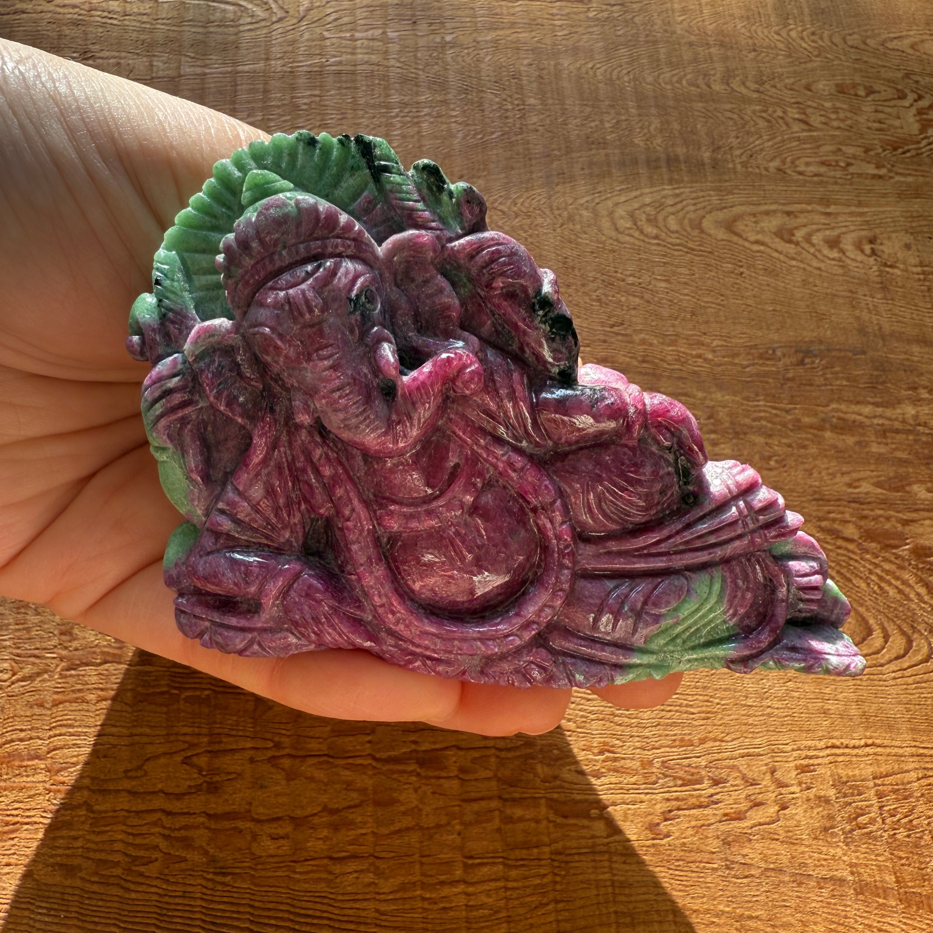 Ganesha Ruby Zoisite_GNRZ03
