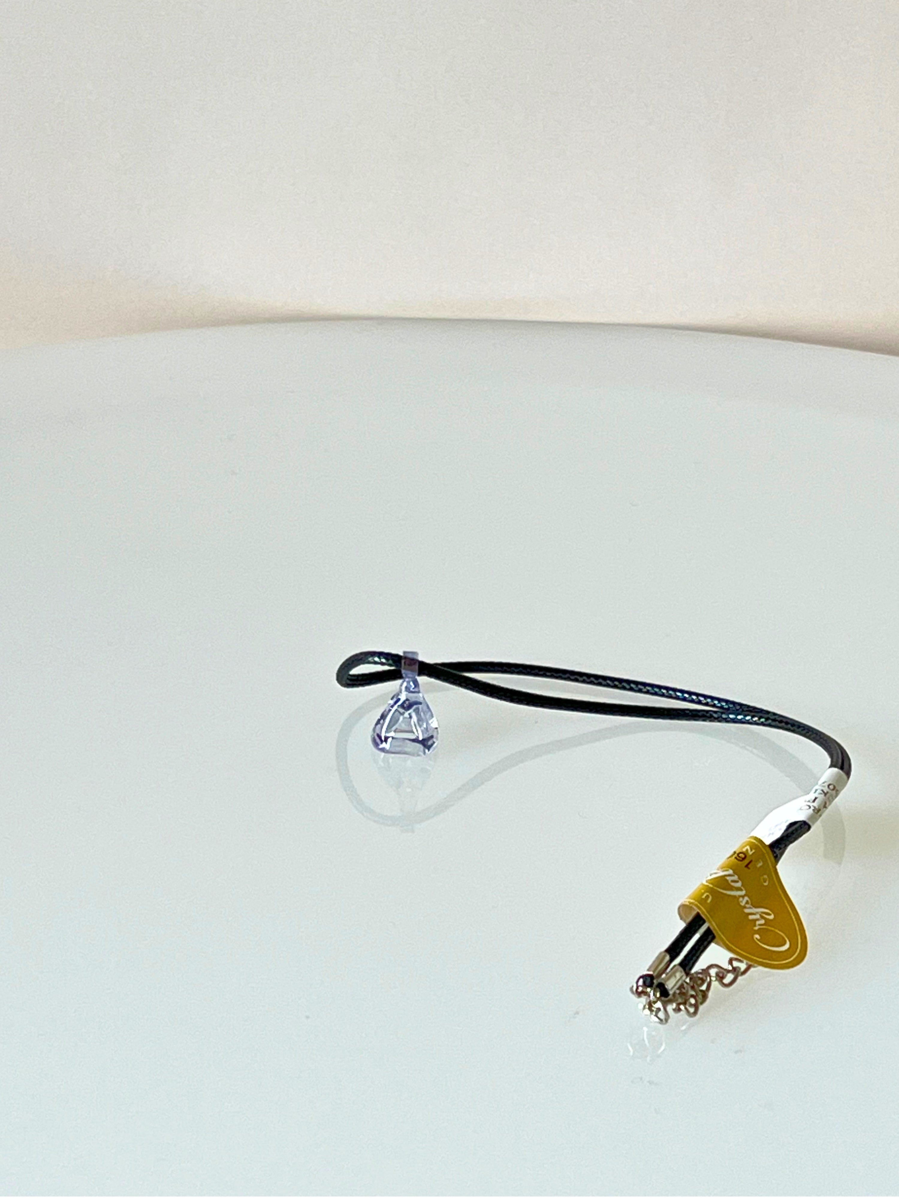 0.5インチ Androgynous Indium Pyramid Necklace / アンドロジニウスインディウムピラミッドネックレス