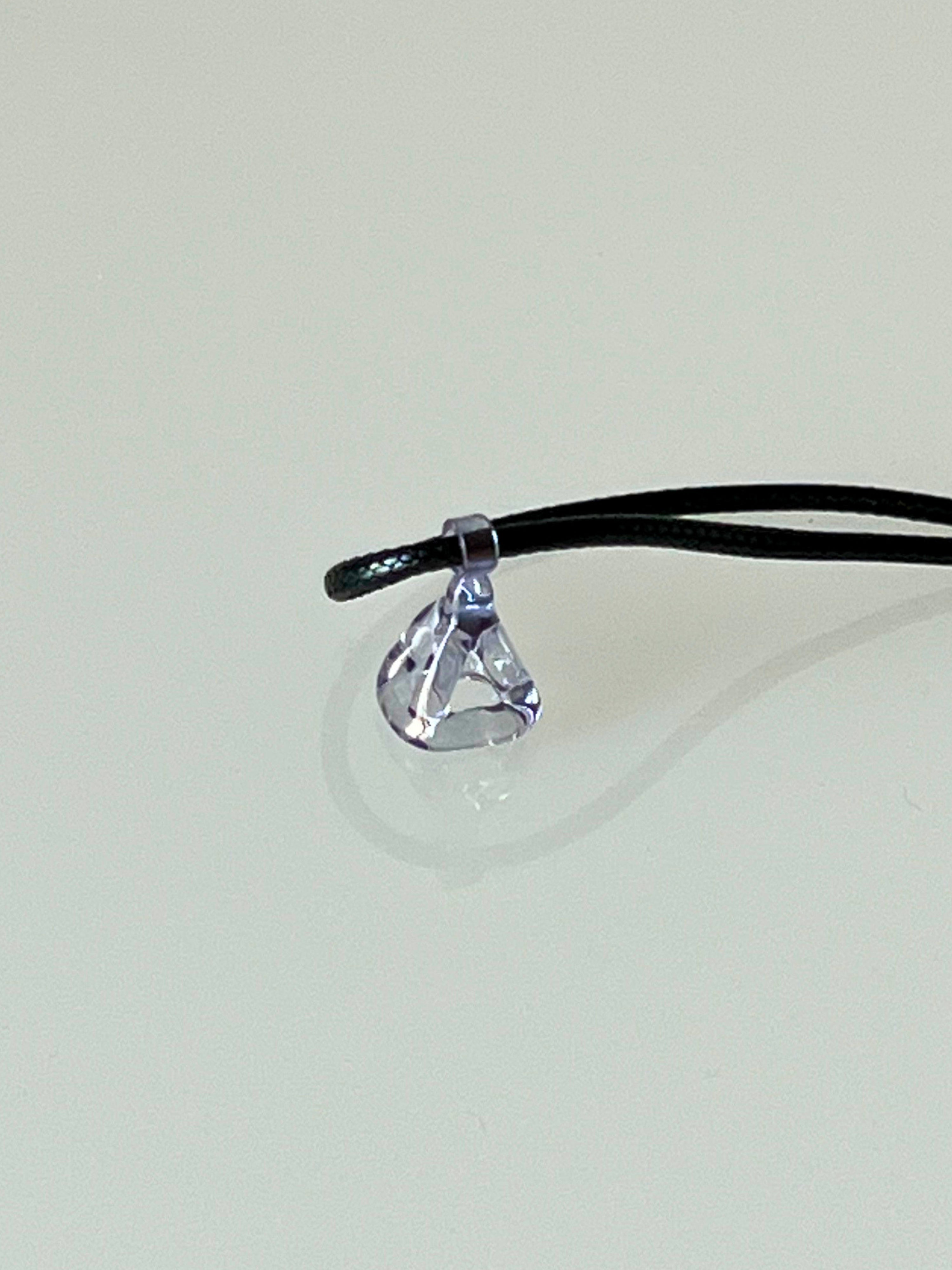 0.5インチ Androgynous Indium Pyramid Necklace / アンドロジニウスインディウムピラミッドネックレス